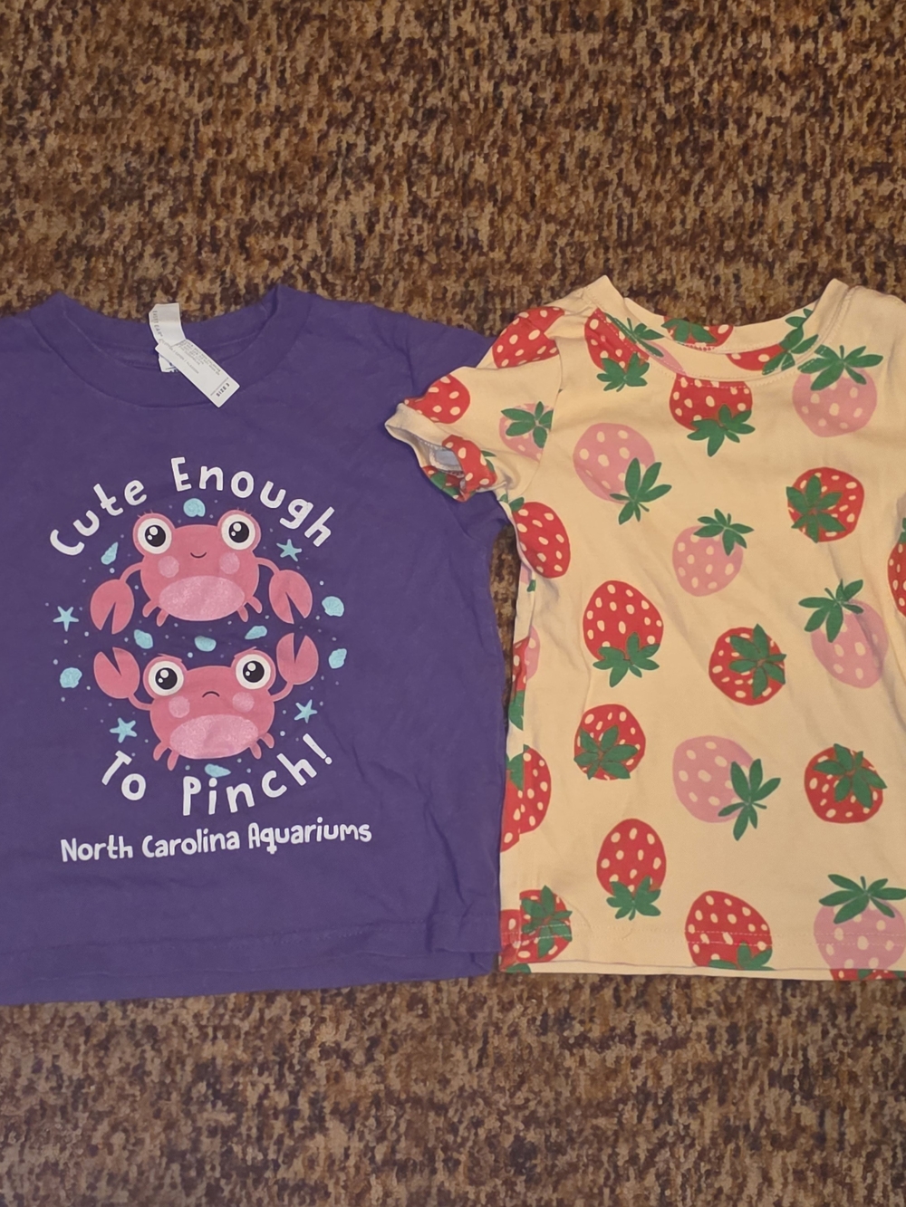 Old Navy Purple Crab Graphic Tee
